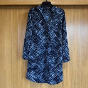 The Limited Collared Shirt Dress - Size S